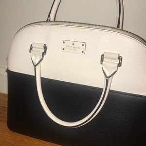 Kate Spade black & white everyday bag